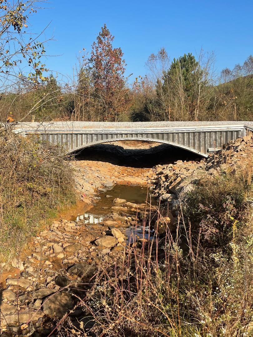 New culvert in Springville, Alabama FWS.gov